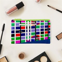 Color Graffiti Pattern Geometric Cosmetic Bag (xs) by Pakrebo