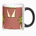 Cactus Pattern Background Texture Morph Mugs Right