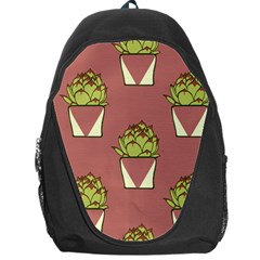 Cactus Pattern Background Texture Backpack Bag