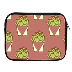 Cactus Pattern Background Texture Apple Ipad 2/3/4 Zipper Cases by Pakrebo