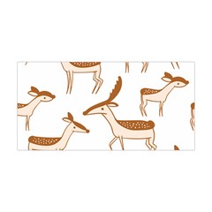 Seamless Deer Pattern Design Yoga Headband by Pakrebo