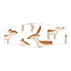 Seamless Deer Pattern Design Stretchable Headband by Pakrebo