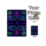 Abstract Pattern Desktop Wallpaper Playing Cards 54 (Mini) Front - Spade4