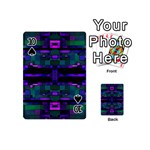 Abstract Pattern Desktop Wallpaper Playing Cards 54 (Mini) Front - Spade10