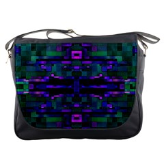 Abstract Pattern Desktop Wallpaper Messenger Bag by Pakrebo