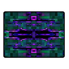 Abstract Pattern Desktop Wallpaper Double Sided Fleece Blanket (small)  by Pakrebo