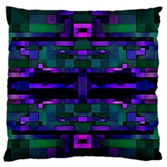 Abstract Pattern Desktop Wallpaper Large Flano Cushion Case (Two Sides)