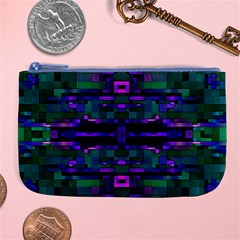 Abstract Pattern Desktop Wallpaper Large Coin Purse