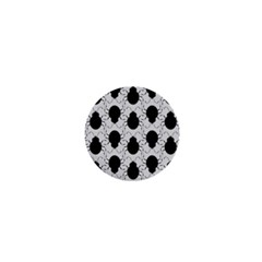 Pattern Beetle Insect Black Grey 1  Mini Buttons by Pakrebo