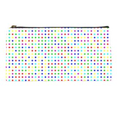 Dots Color Rows Columns Background Pencil Cases by Pakrebo