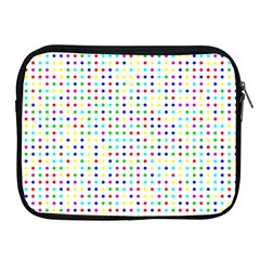 Dots Color Rows Columns Background Apple Ipad 2/3/4 Zipper Cases by Pakrebo