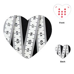 Build Bers Scale Craft Length Playing Cards (heart) by Pakrebo