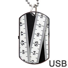 Build Bers Scale Craft Length Dog Tag Usb Flash (one Side) by Pakrebo