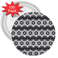 Pattern Abstract Desktop Wallpaper 3  Buttons (100 Pack)  by Pakrebo