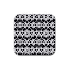 Pattern Abstract Desktop Wallpaper Rubber Square Coaster (4 Pack)  by Pakrebo