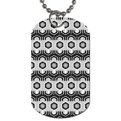 Pattern Abstract Desktop Wallpaper Dog Tag (one Side)