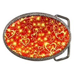 Pattern Valentine Heart Love Belt Buckles by Mariart