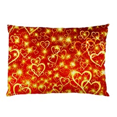 Pattern Valentine Heart Love Pillow Case by Mariart