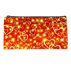 Pattern Valentine Heart Love Pencil Cases by Mariart