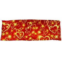 Pattern Valentine Heart Love Body Pillow Case (dakimakura) by Mariart