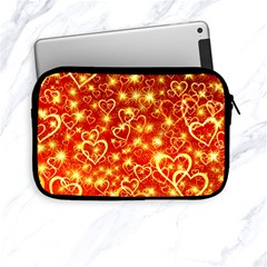 Pattern Valentine Heart Love Apple Ipad Mini Zipper Cases by Mariart