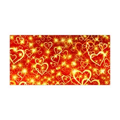 Pattern Valentine Heart Love Yoga Headband by Mariart