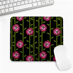 Rose Abstract Rose Garden Large Mousepads by Pakrebo