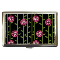 Rose Abstract Rose Garden Cigarette Money Case by Pakrebo