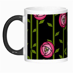 Rose Abstract Rose Garden Morph Mugs by Pakrebo