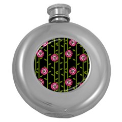 Rose Abstract Rose Garden Round Hip Flask (5 Oz) by Pakrebo