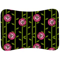 Rose Abstract Rose Garden Velour Seat Head Rest Cushion