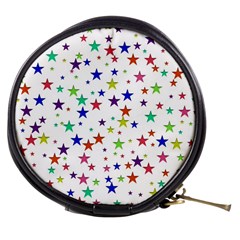 Star Random Background Scattered Mini Makeup Bag by Pakrebo