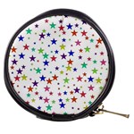 Star Random Background Scattered Mini Makeup Bag Front