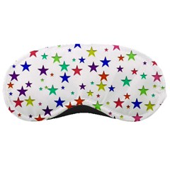 Star Random Background Scattered Sleeping Masks by Pakrebo