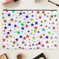 Star Random Background Scattered Cosmetic Bag (xxxl)