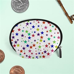 Star Random Background Scattered Accessory Pouch (small) by Pakrebo