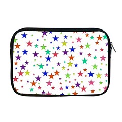 Star Random Background Scattered Apple Macbook Pro 17  Zipper Case by Pakrebo