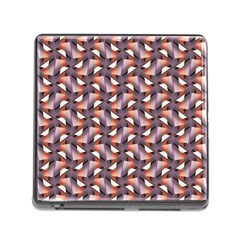 Pattern Abstract Fabric Wallpaper Memory Card Reader (square 5 Slot) by Pakrebo