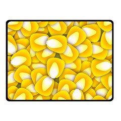 Pattern Background Corn Kernels Fleece Blanket (small) by Pakrebo