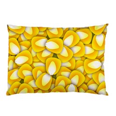 Pattern Background Corn Kernels Pillow Case (two Sides) by Pakrebo