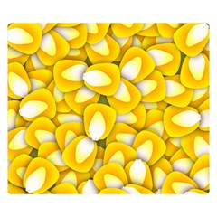 Pattern Background Corn Kernels Double Sided Flano Blanket (small)  by Pakrebo