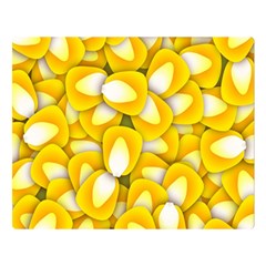 Pattern Background Corn Kernels Double Sided Flano Blanket (large)  by Pakrebo