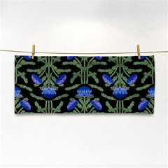 Pattern Thistle Structure Texture Hand Towel by Pakrebo