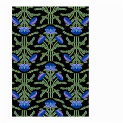 Pattern Thistle Structure Texture Small Garden Flag (two Sides) by Pakrebo