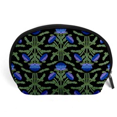 Pattern Thistle Structure Texture Accessory Pouch (large) by Pakrebo