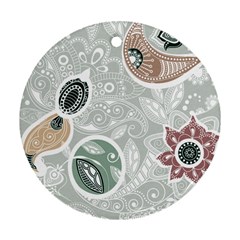 Peisles Pattern Module Design Round Ornament (two Sides)