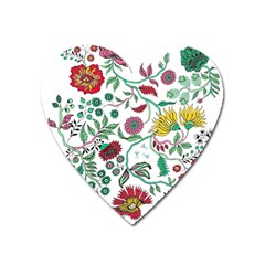 Flowers Garden Tropical Plant Heart Magnet by Pakrebo