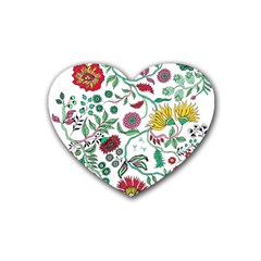 Flowers Garden Tropical Plant Heart Coaster (4 Pack)  by Pakrebo