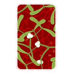 Mistletoe Christmas Texture Advent Memory Card Reader (rectangular) by Pakrebo