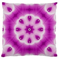 Pattern Abstract Background Art Purple Large Cushion Case (one Side) by Pakrebo